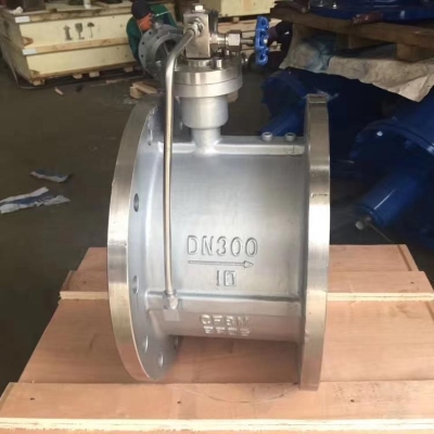 不銹鋼對夾式蝶形止回閥 不銹鋼止回閥